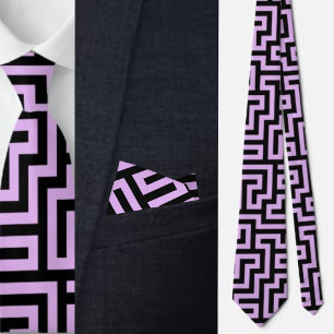 Cravate Motif géométrique coloré