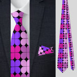 Cravate Motif géométrique coloré<br><div class="desc">Motif géométrique coloré.</div>