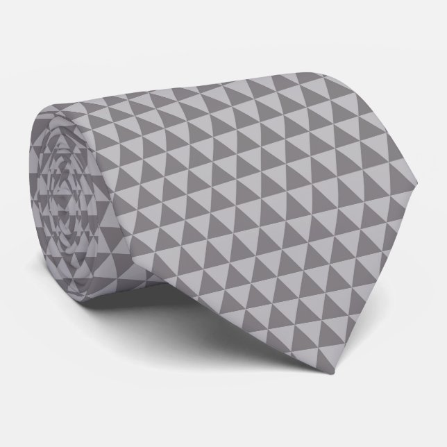Cravate Motif géométrique minimaliste (Roulé)