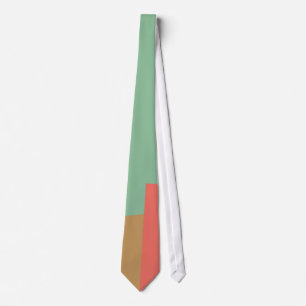 Cravate Motif géométrique moderne couleur rétro #8