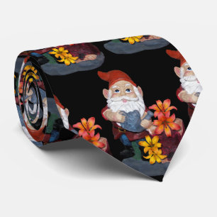 Cravate Motif Gnome