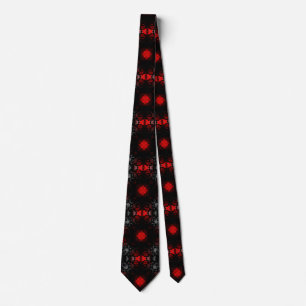 Cravate Motif gothique de signature