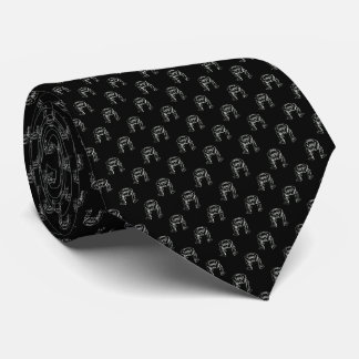 Cravate Motif haut de bout de tête