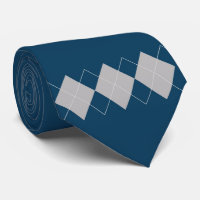 motif Jacquard bleu