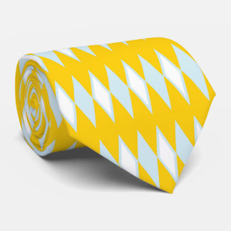 Cravate Motif Jacquard Jaune Fête des pères cadeau pour p