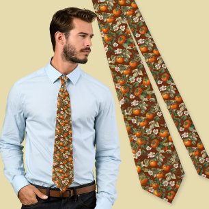 Cravate Motif kakis