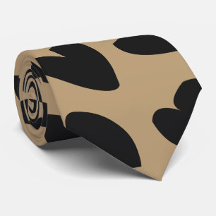 Cravate Motif léopard élégant et tendance moderne 