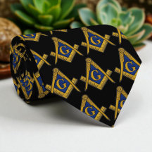 Motif maçonnique noir et blanc