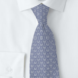 Cravate Motif Marine Heart Business Moderne