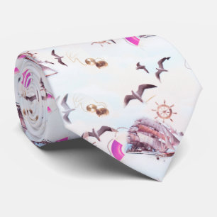 Cravate Motif maritime
