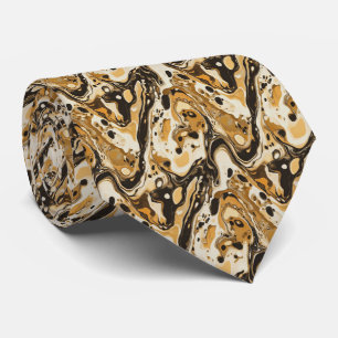 Cravate Motif mignon de carapace de tortue