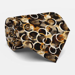 Cravate Motif mignon de coquille de tortue 