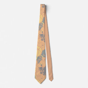 Cravate Motif moderne Bud & Flower Bold