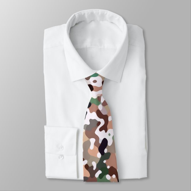 Cravate Motif multicolore (Attaché)