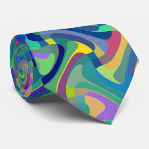 Cravate Motif multicolore