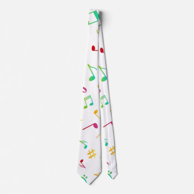 Cravate Motif musical (Devant)