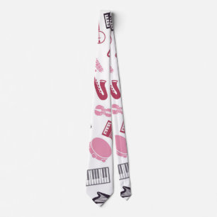 Cravate Motif musical