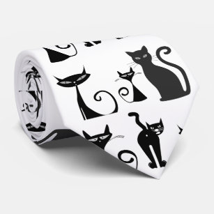 Cravates Motif Chat Zazzle Fr