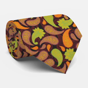 Cravate Motif Paisley 