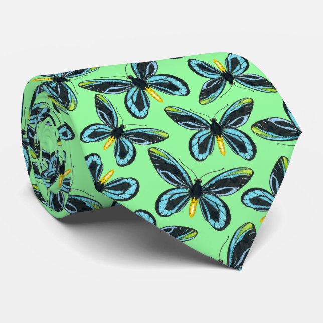 Cravate Motif papillon de la reine Alexandra (Roulé)