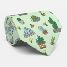 Motif Plante mignon à pointes Succulent
