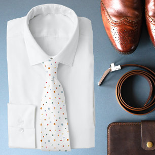 Cravate Motif Polka Dot Coloré Élégant