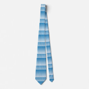 Cravate Motif rayé bleu blanc