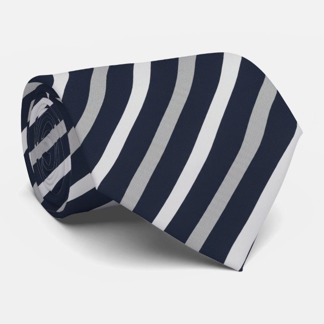 Cravate Motif rayé diagonal classique (Roulé)
