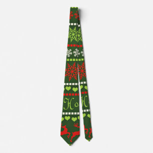Cravate Motif répétitif de Noël