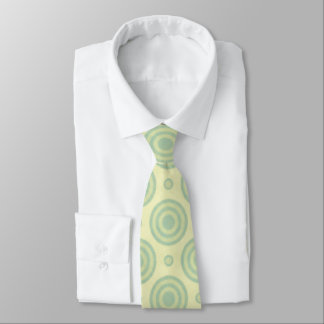 Cravate Motif rétro Mint Green