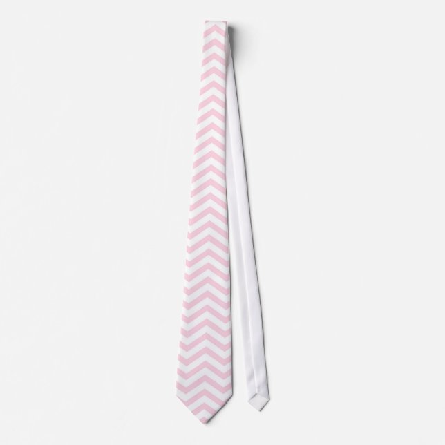 Cravate Motif rose Chevron fille (Devant)