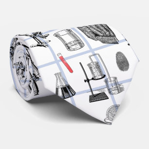 Cravate Motif scientifique en chimie scientifique