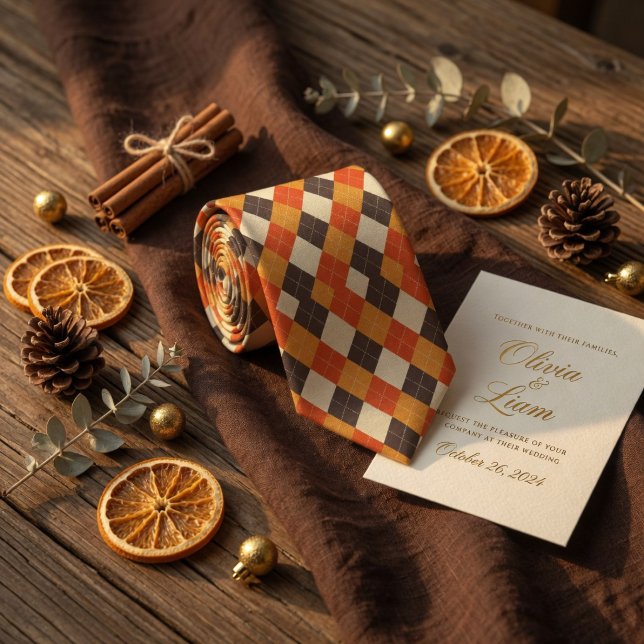 Cravate Motif Tartan (Créateur téléchargé)