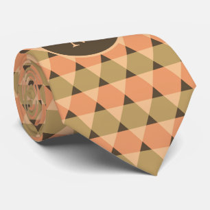 Cravate Motif Triangles