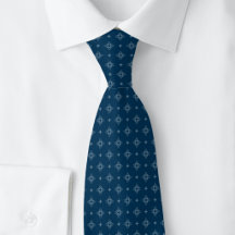 Motif tribal bleu marine