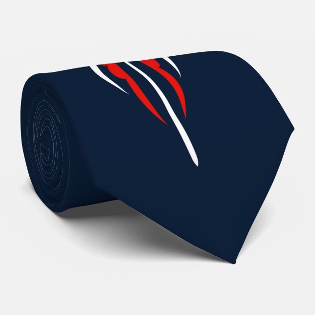 Cravate Motif tribal Necktie (Roulé)