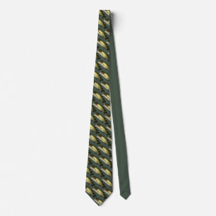 Cravate Motif vert de bar moderne
