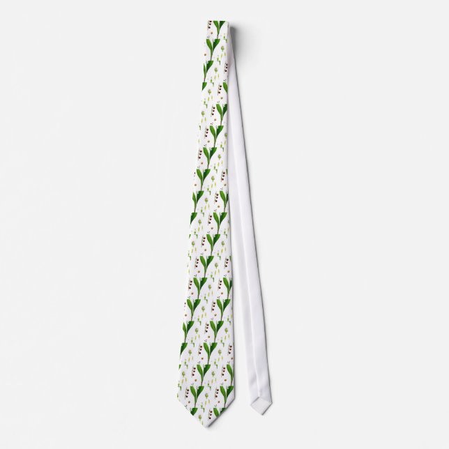 Cravate Muguet de mai (Devant)