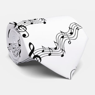 Cravate musicale
