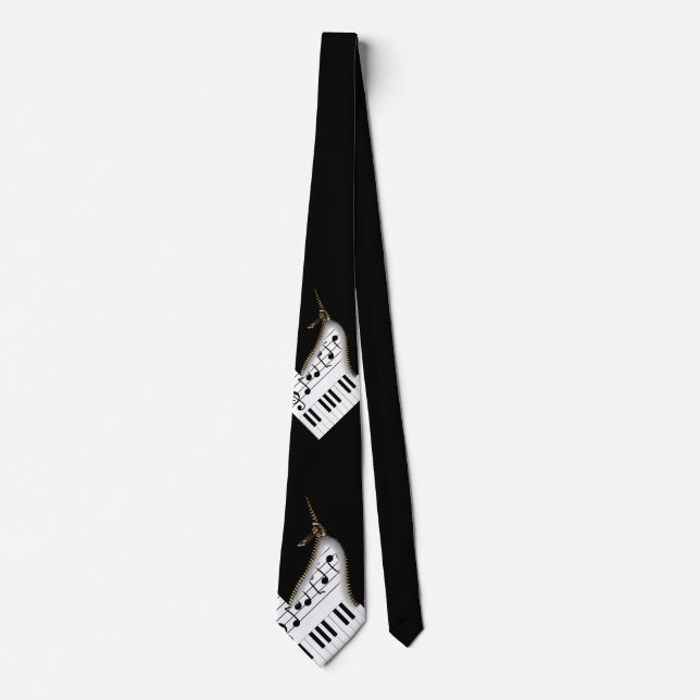 Cravate Musicien Zippers (Devant)