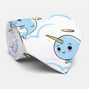 Cravate Narwhal Angel Cutie