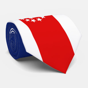 Cravate Nautical American Yacht Flag est à la Marina