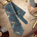Cravate Né à Dance Blue ID277<br><div class="desc">Danser votre passion ? Cette cravate cool avec un nuage de mots dit tout. Certains mots, entrecoupés de notes musicales, sont : respirer, vivre, l'amour, la danse, le rythme et né à la danse. Cette version présente des tons chauds de rouge, jaune doux et bleu sur la couleur arrière -...</div>