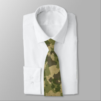 Cravate Necktie Camouflage