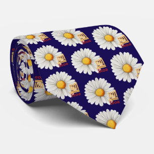 Cravate Necktie de la marine Stoa Daisy