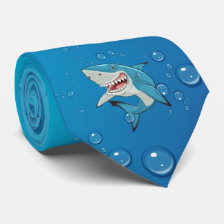 Cravate Necktie de Motif sous-marin de requin