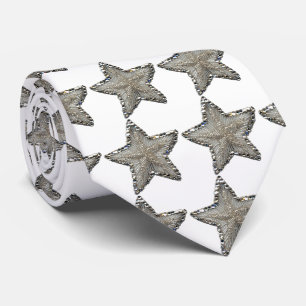 CRAVATE NECKTIE DE SÉQUENCE D'ÉTOILES ENTRÉE