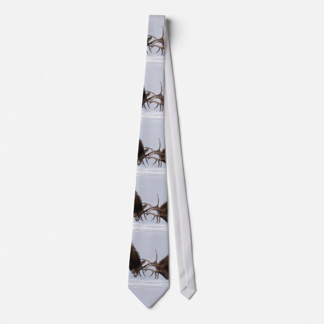 Cravate Necktie d'Elk (Devant)