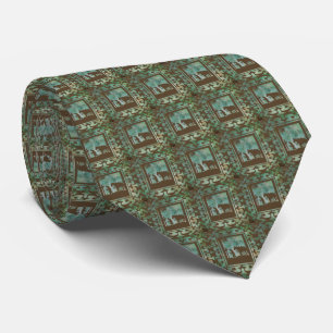 Cravate Necktie des Mens de la prière des cowboys de l'Ou