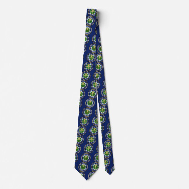 Cravate Necktie du bouclier FAA (Devant)